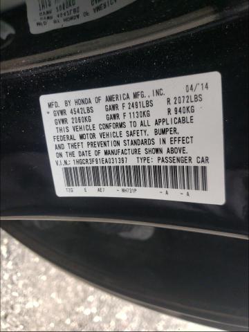 Photo 9 VIN: 1HGCR3F91EA031397 - HONDA ACCORD TOU 