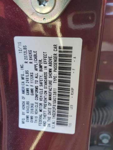 Photo 11 VIN: 1HGCR3F91GA013811 - HONDA ACCORD TOU 