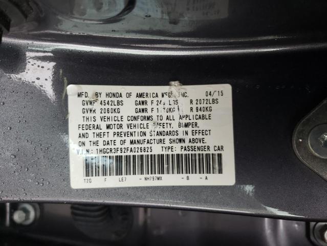 Photo 12 VIN: 1HGCR3F92FA026825 - HONDA ACCORD TOU 