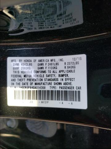 Photo 9 VIN: 1HGCR3F94GA014368 - HONDA ACCORD TOU 