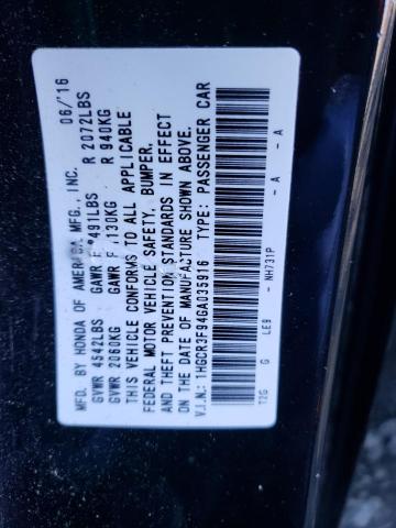 Photo 11 VIN: 1HGCR3F94GA035916 - HONDA ACCORD TOU 