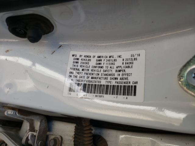 Photo 9 VIN: 1HGCR3F95GA028795 - HONDA ACCORD TOU 