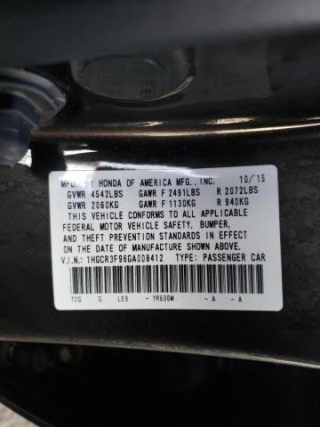 Photo 9 VIN: 1HGCR3F96GA008412 - HONDA ACCORD TOU 