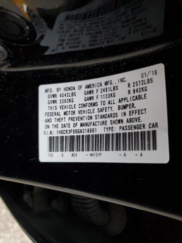 Photo 11 VIN: 1HGCR3F96GA018681 - HONDA ACCORD TOU 