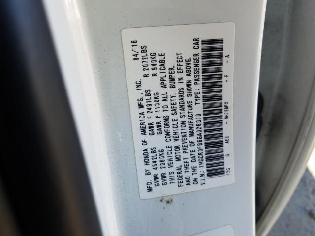 Photo 9 VIN: 1HGCR3F96GA026070 - HONDA ACCORD TOU 