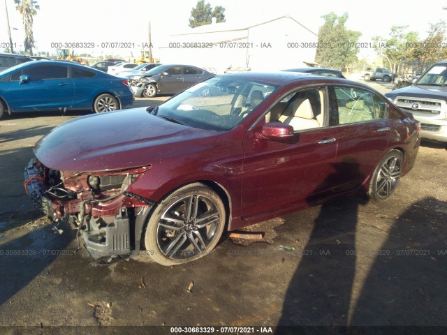 Photo 1 VIN: 1HGCR3F97HA035166 - HONDA ACCORD SEDAN 