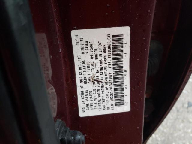 Photo 9 VIN: 1HGCR3F98EA040064 - HONDA ACCORD TOU 