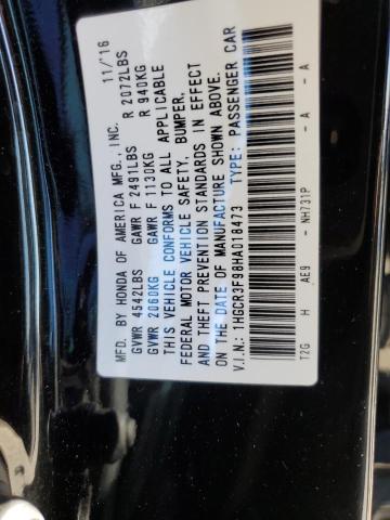 Photo 11 VIN: 1HGCR3F98HA018473 - HONDA ACCORD 