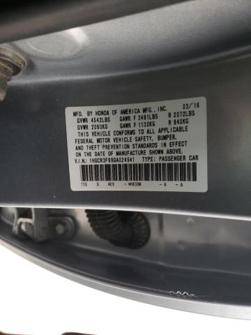 Photo 9 VIN: 1HGCR3F99GA024541 - HONDA ACCORD TOU 