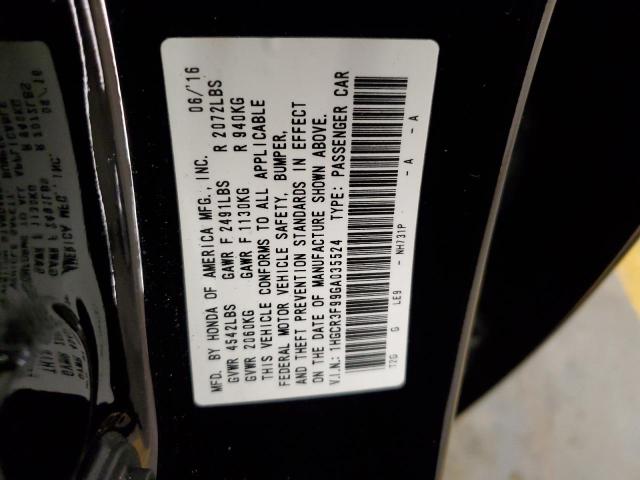 Photo 11 VIN: 1HGCR3F99GA035524 - HONDA ACCORD 