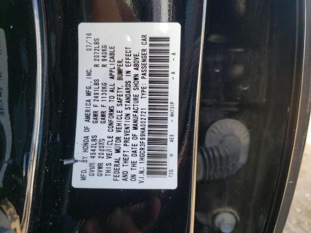 Photo 9 VIN: 1HGCR3F99HA002721 - HONDA ACCORD TOU 