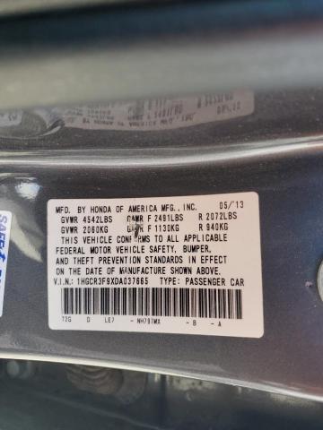 Photo 11 VIN: 1HGCR3F9XDA037665 - HONDA ACCORD 