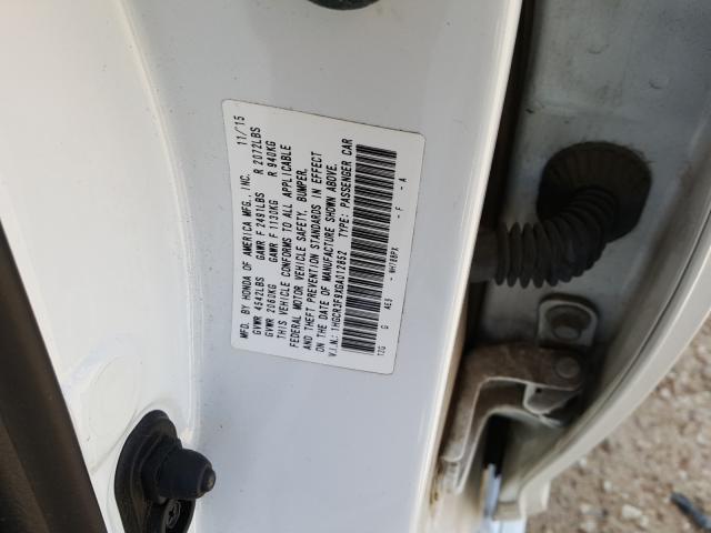 Photo 9 VIN: 1HGCR3F9XGA012852 - HONDA ACCORD TOU 