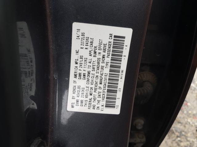 Photo 9 VIN: 1HGCR3F9XGA028162 - HONDA ACCORD TOU 