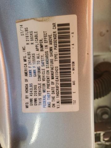 Photo 11 VIN: 1HGCR6F31EA010420 - HONDA ACCORD HYB 