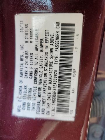 Photo 11 VIN: 1HGCR6F32EA000625 - HONDA ACCORD HYB 