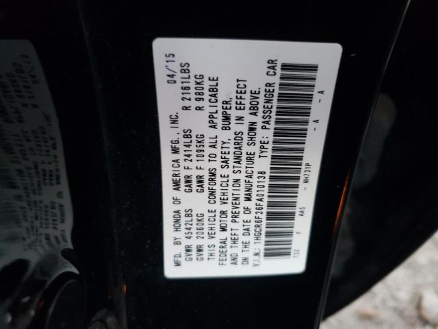 Photo 11 VIN: 1HGCR6F36FA010138 - HONDA ACCORD HYB 