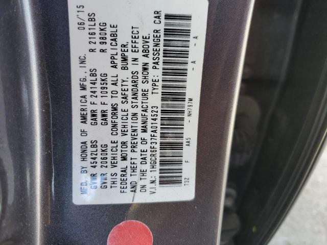 Photo 11 VIN: 1HGCR6F37FA014523 - HONDA ACCORD 