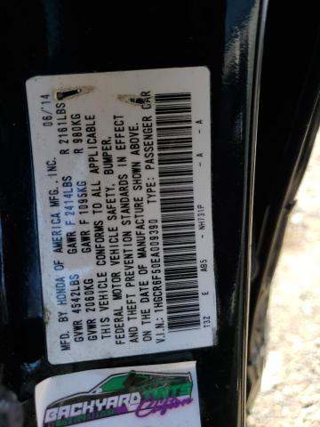 Photo 11 VIN: 1HGCR6F50EA009390 - HONDA ACCORD 