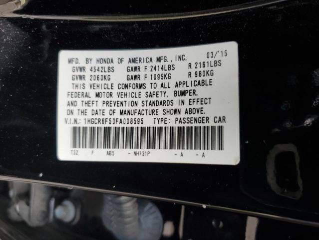 Photo 12 VIN: 1HGCR6F50FA008595 - HONDA ACCORD HYB 