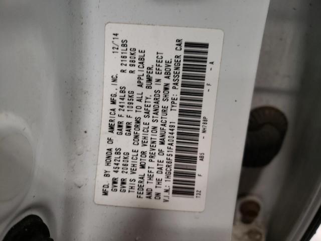 Photo 11 VIN: 1HGCR6F51FA004491 - HONDA ACCORD HYB 