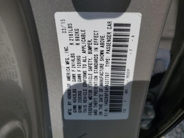 Photo 11 VIN: 1HGCR6F54FA007787 - HONDA ACCORD HYB 