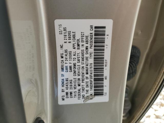 Photo 11 VIN: 1HGCR6F56FA007676 - HONDA ACCORD 