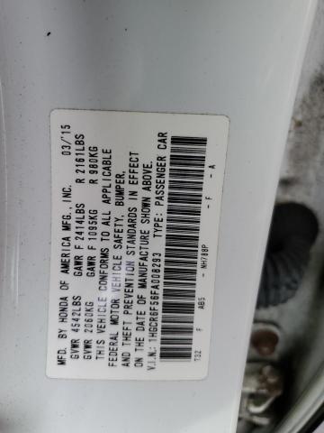 Photo 12 VIN: 1HGCR6F56FA008293 - HONDA ACCORD HYB 