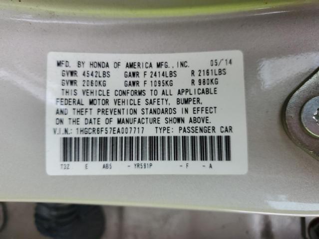 Photo 11 VIN: 1HGCR6F57EA007717 - HONDA ACCORD HYB 