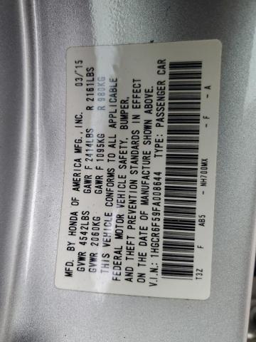 Photo 11 VIN: 1HGCR6F59FA008644 - HONDA ACCORD HYB 