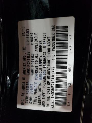 Photo 11 VIN: 1HGCR6F71EA001476 - HONDA ACCORD TOU 