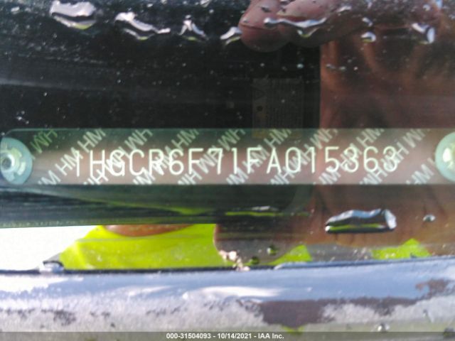 Photo 8 VIN: 1HGCR6F71FA015363 - HONDA ACCORD HYBRID 