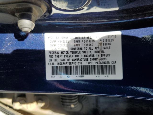 Photo 9 VIN: 1HGCR6F72EA001339 - HONDA ACCORD TOU 