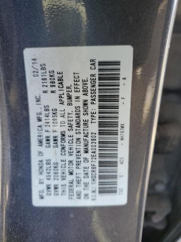 Photo 11 VIN: 1HGCR6F72EA003902 - HONDA ACCORD TOU 