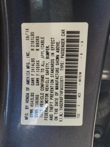 Photo 11 VIN: 1HGCR6F74FA000971 - HONDA ACCORD 