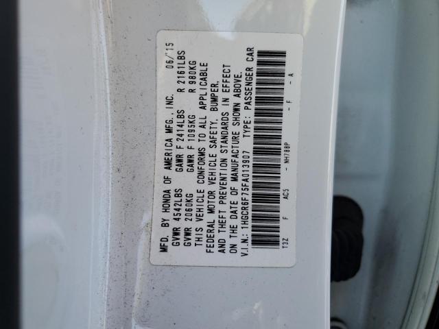 Photo 12 VIN: 1HGCR6F75FA013907 - HONDA ACCORD TOU 