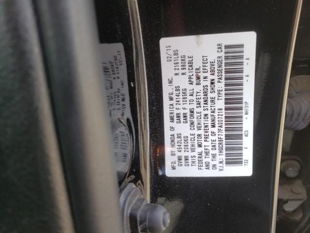 Photo 9 VIN: 1HGCR6F77FA007218 - HONDA ACCORD TOU 