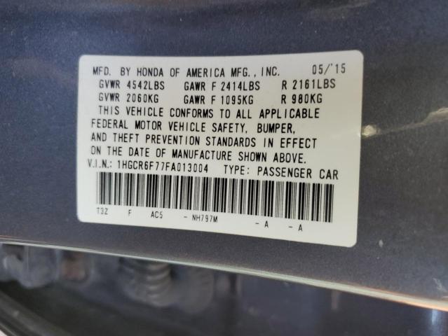 Photo 11 VIN: 1HGCR6F77FA013004 - HONDA ACCORD TOU 