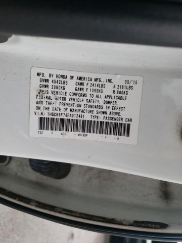 Photo 9 VIN: 1HGCR6F78FA012461 - HONDA ACCORD 