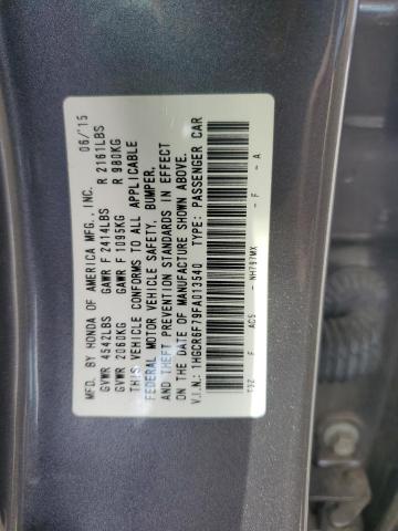 Photo 11 VIN: 1HGCR6F79FA013540 - HONDA ACCORD TOU 