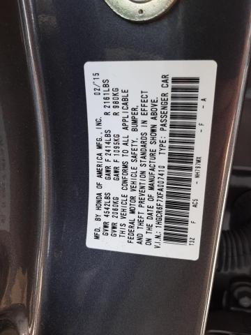 Photo 9 VIN: 1HGCR6F7XFA007410 - HONDA ACCORD TOU 