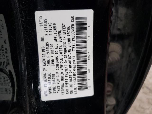 Photo 11 VIN: 1HGCR6F7XFA009433 - HONDA ACCORD TOU 