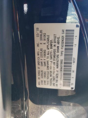 Photo 12 VIN: 1HGCS11369A015892 - HONDA ACCORD 