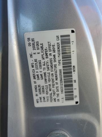 Photo 11 VIN: 1HGCS12328A025946 - HONDA ACCORD LX- 