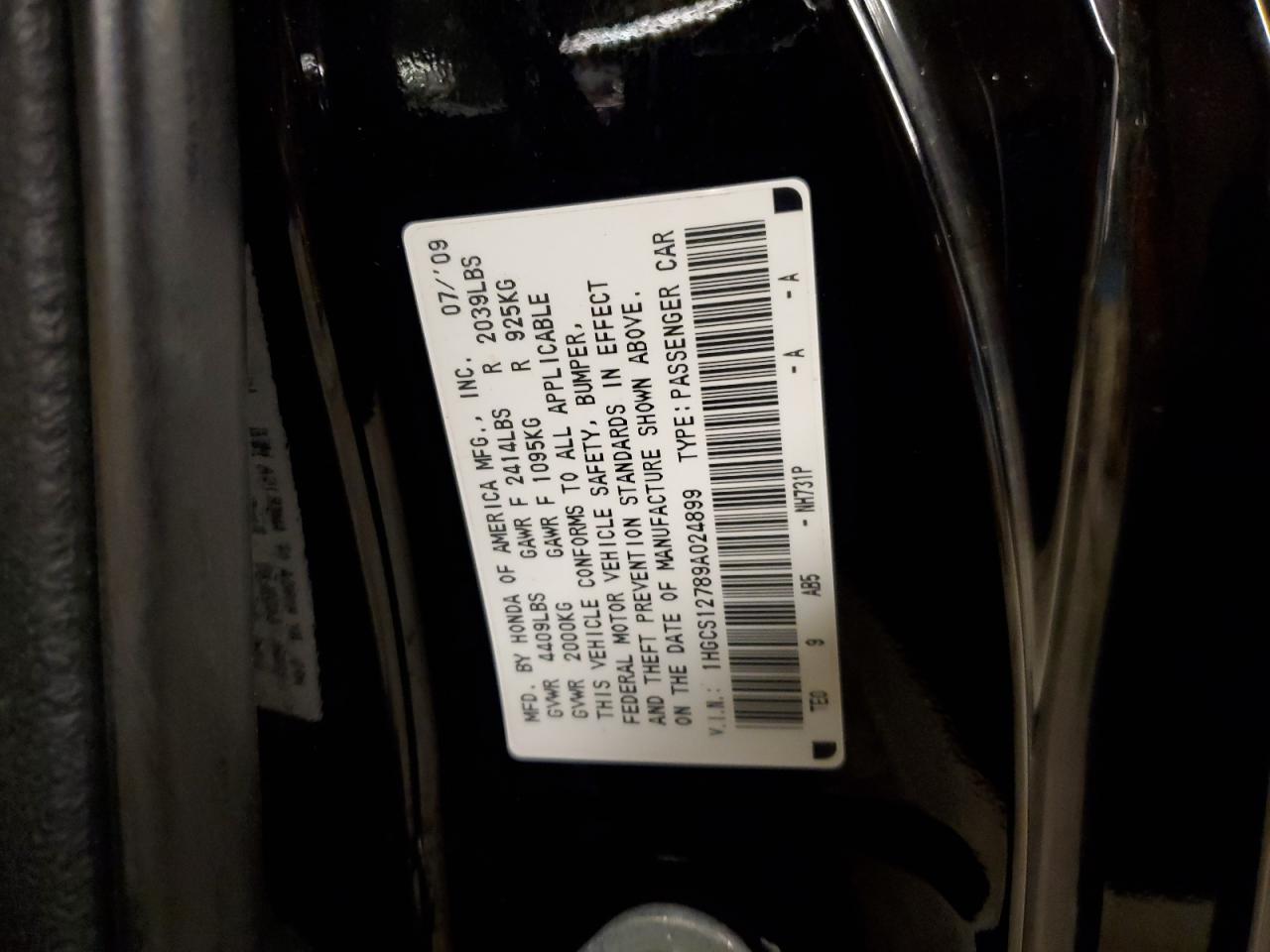 Photo 11 VIN: 1HGCS12789A024899 - HONDA ACCORD 