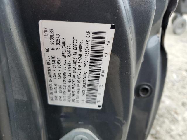 Photo 11 VIN: 1HGCS12808A004900 - HONDA ACCORD 