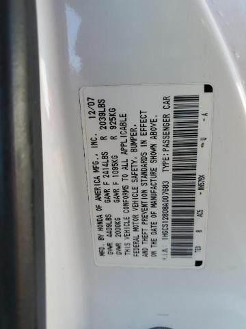 Photo 11 VIN: 1HGCS12808A007683 - HONDA ACCORD 