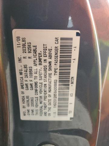 Photo 12 VIN: 1HGCS12859A008863 - HONDA ACCORD EXL 