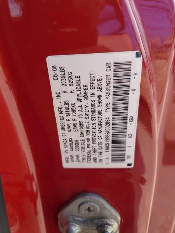 Photo 11 VIN: 1HGCS12889A002894 - HONDA ACCORD 