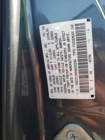 Photo 11 VIN: 1HGCS12889A020294 - HONDA ACCORD EXL 